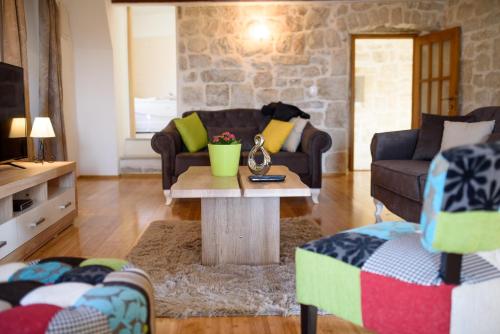Χώρος καθιστικού στο Villa Bellezza