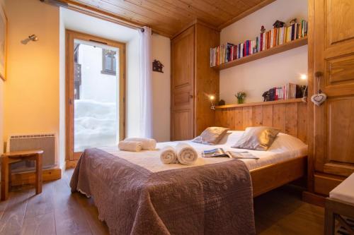 Apt Arsene2 Mont Blanc view for 5 next to ski - Happy Rentals