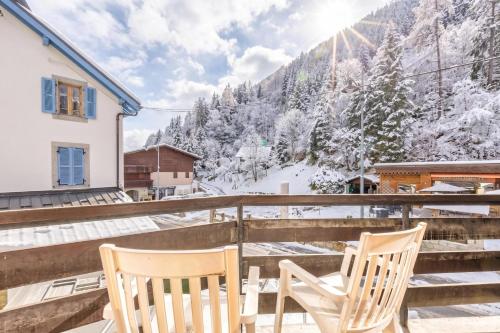 Le Bellevue 04 Argentière Village Walk to Lifts & Pool - Happy Rentals