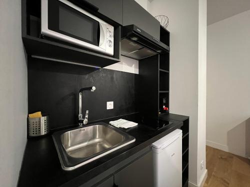 Studio chaleureux, proche gare, Lyon 3
