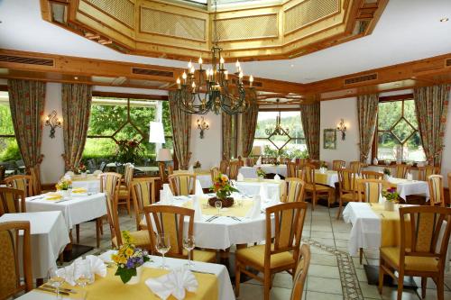 ห้องอาหารหรือที่รับประทานอาหารของ Seegasthof Franz Bolz GBR