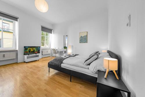 1-Zimmer-Apartment, 18 Min Altstadt, Smart TV