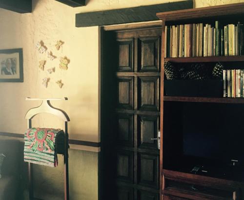 Knihovna v bed and breakfast