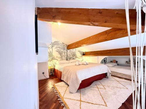Charmant appartement à 50m des plages
