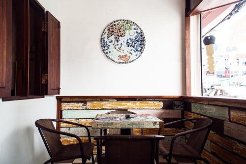 Restaurace v ubytování Sojourn Beds & Cafe