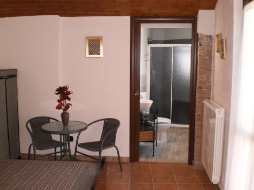 Ruang duduk di Apartment Stay Bel Piemonte