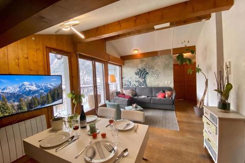 Chamonix Central Ski & panoramic view - Happy Rentals