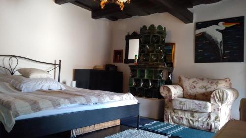Posteľ alebo postele v izbe v ubytovaní Country house Balaton