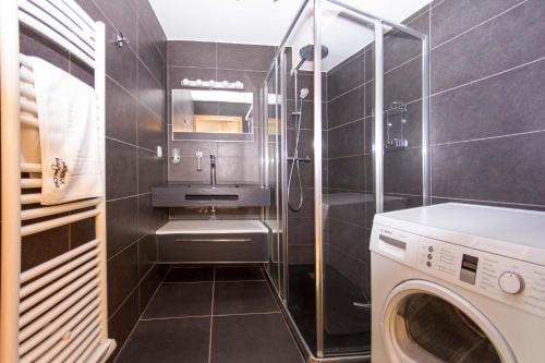 Salle de bains dans l'établissement Sauberands 18 apartment - Chamonix All Year