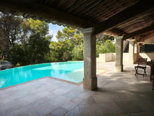 Maison élégante à Sainte-Maxime avec vue sur la mer
