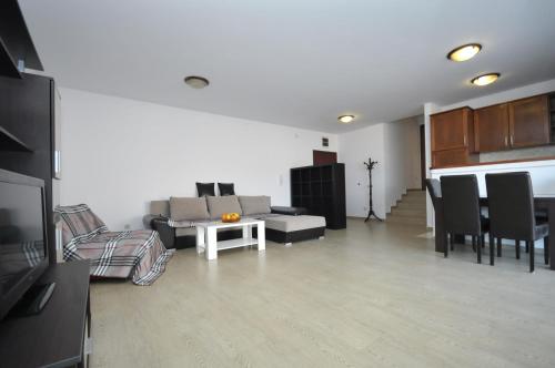 TV a/nebo společenská místnost v ubytování Apartments Spas