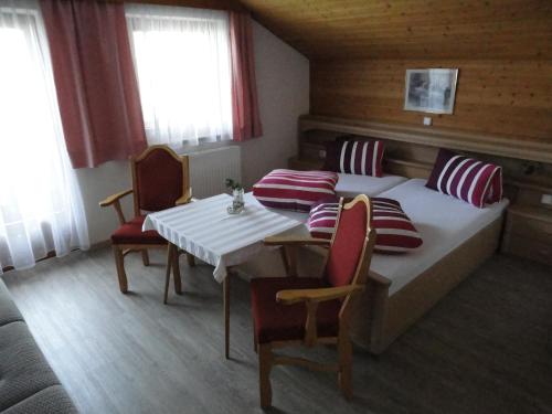 Posezení v ubytování Gasthof Alpenrose