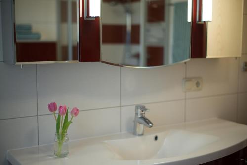 Ένα μπάνιο στο H24ZINGST - Das Ferienhaus