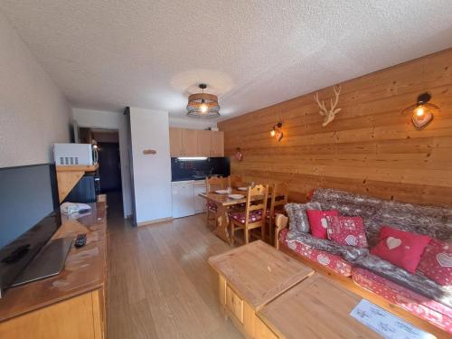 Studio 4 pers, balcon sud, Les Deux Alpes