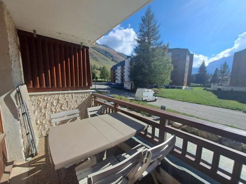 Studio 4 pers, balcon sud, Les Deux Alpes