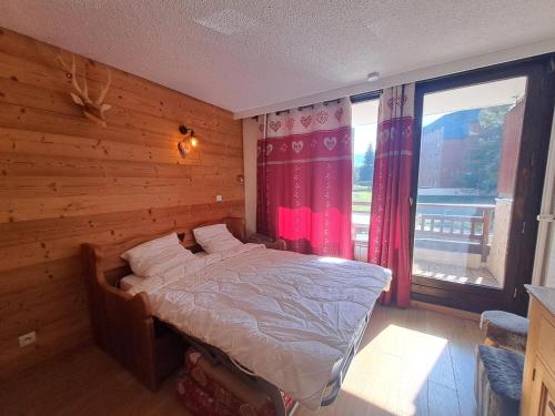 Studio 4 pers, balcon sud, Les Deux Alpes
