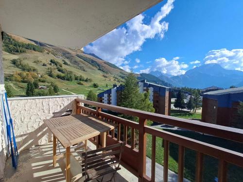 Studio cosy au pied des pistes, 4 pers, vue montagne