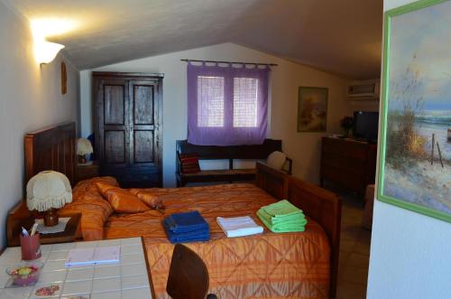 Ein Sitzbereich in der Unterkunft B&B Belvedere