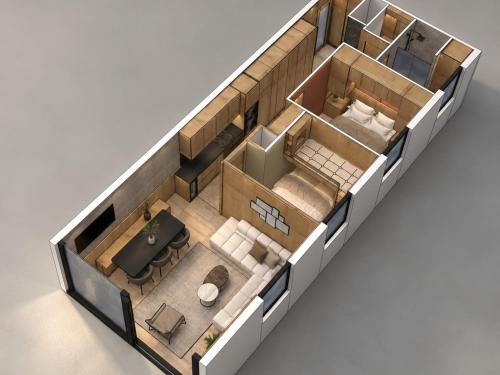 Appartement au centre, près des pistes, avec WIFI, jusqu'à 6 personnes
