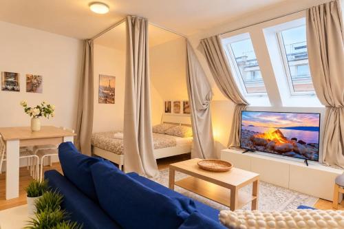 Deluxe 2-floor penthouse with terrace Praterstern