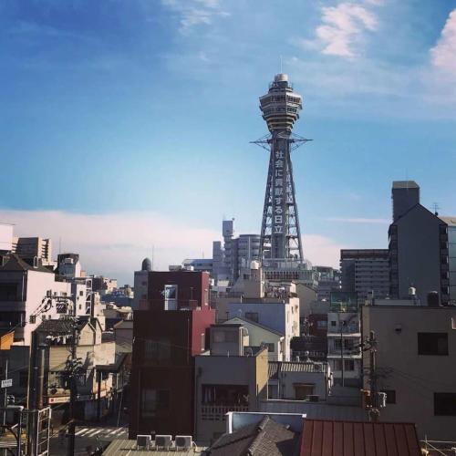 203 Tsutenkaku Ebisucho station 2min walk Private Bathroom 1 guest Orange Hotel