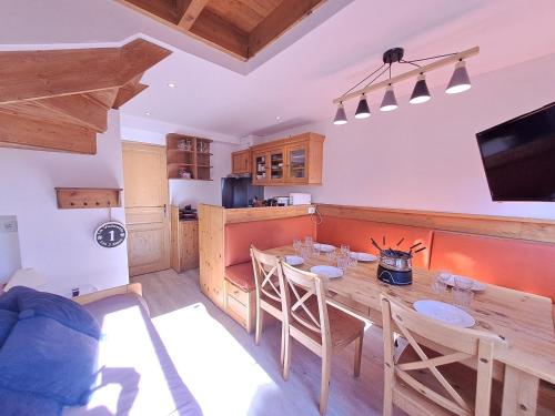 Charmant T3 en duplex proche des pistes, 6 pers.