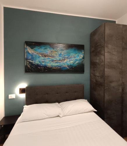 Ancient Rome Colosseum modern and bright apartment