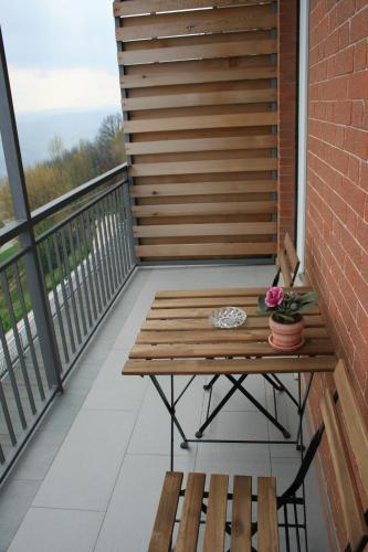 Balkoni atau teres di Apartment AL34