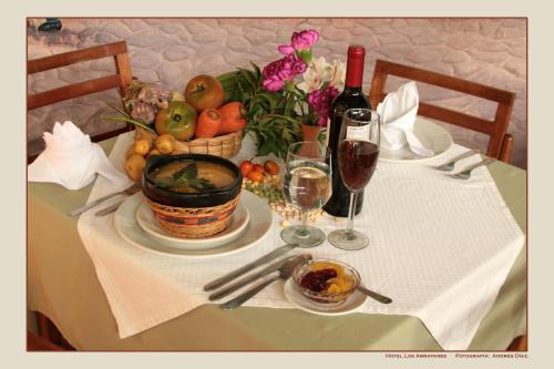 Essen im Hotel oder in der Nähe