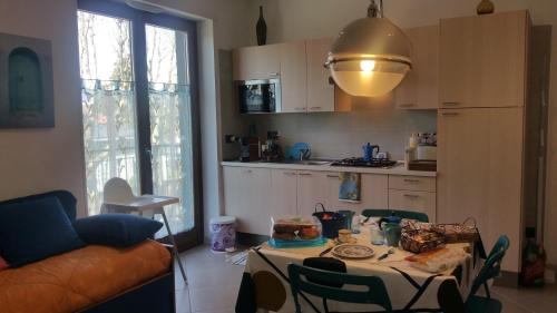 Kuchyň nebo kuchyňský kout v ubytování B&B LeTerrazze Boutique Hotel - Torino