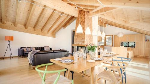 Traditionelles Ferienhaus für erholsame Wintertage