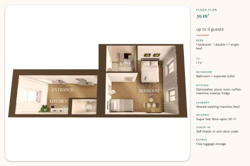 Newly renovated city apartment, near Schönbrunn - T19