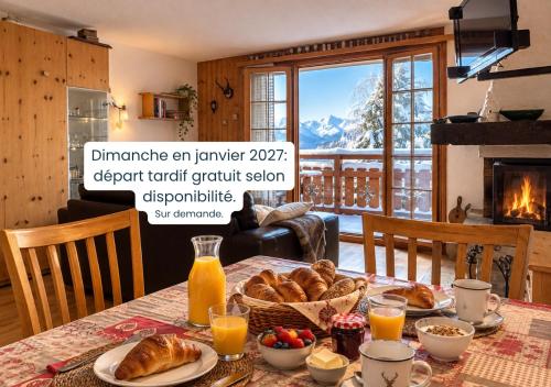 Nid des Alpes, Vue Montagne & Balcon Sud