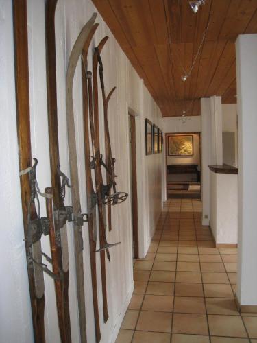 Η κουζίνα ή μικρή κουζίνα στο La Chaumière Mountain Lodge