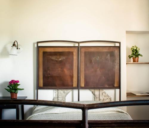 Voodi või voodid majutusasutuse Borgo San Valentino toas