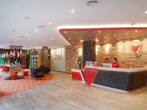 Coin salon dans l'établissement Metro Y Hotel Singapore