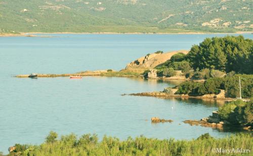a view of a large body of water at Hotel Villa Gemella in Baja Sardinia