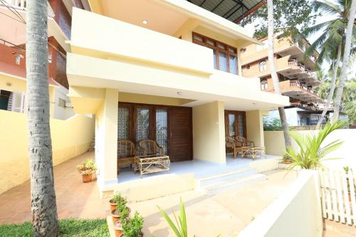 a view of the front of a house at Abad Serviced Villas in Kovalam