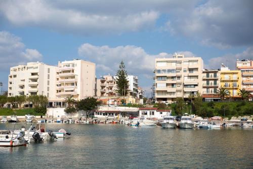 Chania Sea View Apartment with Free Private Parking