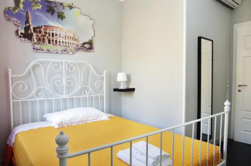 Ein Bett oder Betten in einem Zimmer der Unterkunft B&B Stazione37