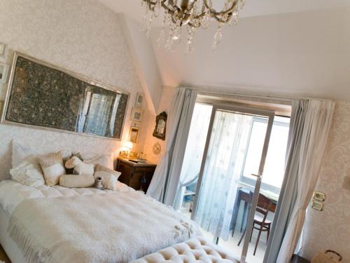 Ένα ή περισσότερα κρεβάτια σε δωμάτιο στο Casa Malena