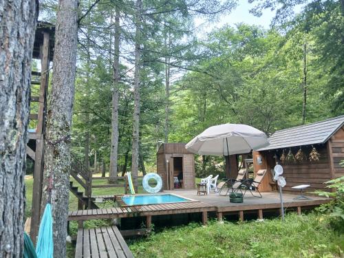 一色の森プライベートサウナからまつ山荘 Shirakawago Takayama Issiki forest