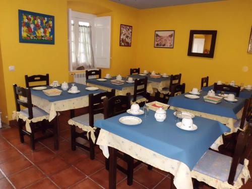 Restaurace v ubytování H Casona Selgas de Cudillero