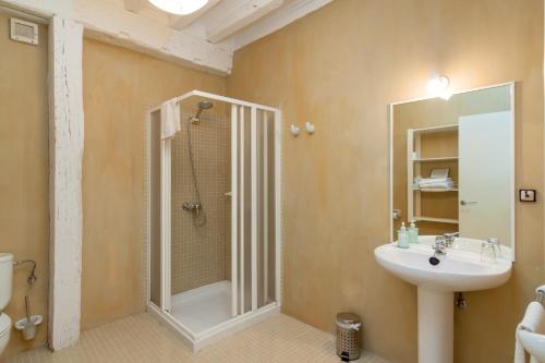 Ένα μπάνιο στο Casona Valle de Soba
