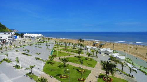Pohľad z vtáčej perspektívy na ubytovanie Hotel Las Palmas