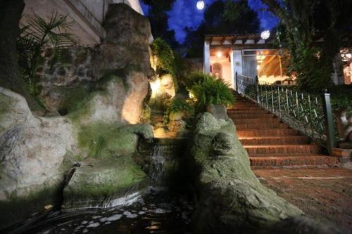 Zahrada ubytování Casa de la Loma