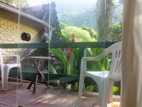 Μπαλκόνι ή βεράντα στο Casa São Conrado