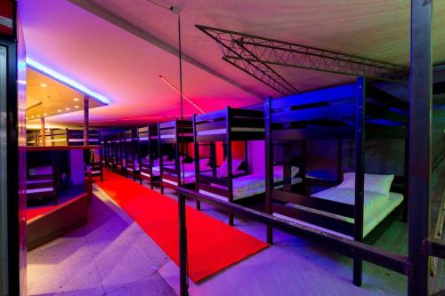 Krevet ili kreveti na kat u jedinici u objektu The Bachelor Bar - Bunker | Private Club