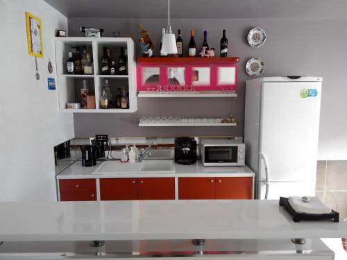 Köök või kööginurk majutusasutuses Vila Family