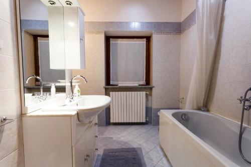 Kylpyhuone majoituspaikassa Casa Martin